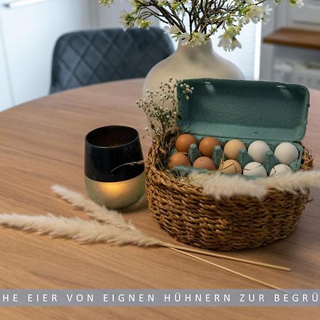 Apartment Leinetal - Bester Schlafkomfort In Hochwertiger Hotelbettwaesche, 3 Zimmer - Grosse Kueche, Duschbad & Parkplatz 诺特海姆 外观 照片